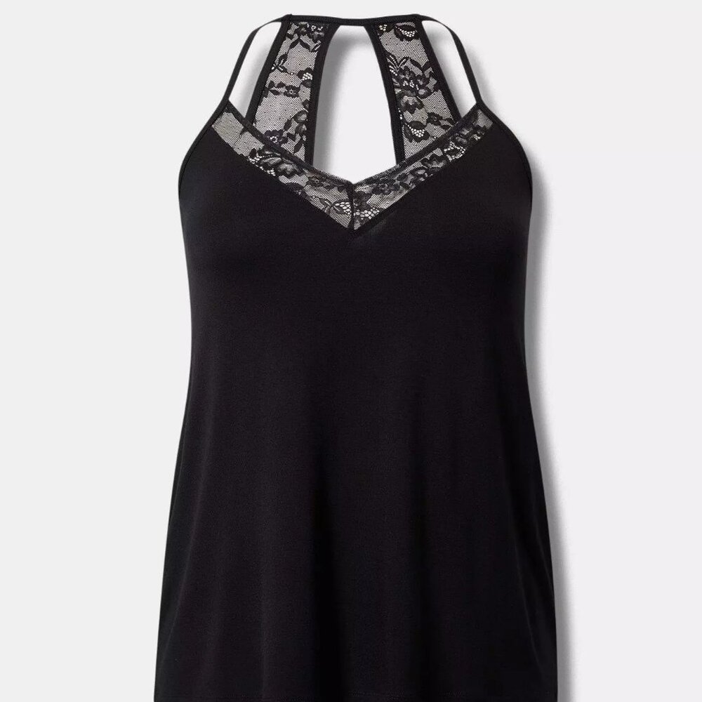 Torrid Super Soft Lace Back Sleep Tank